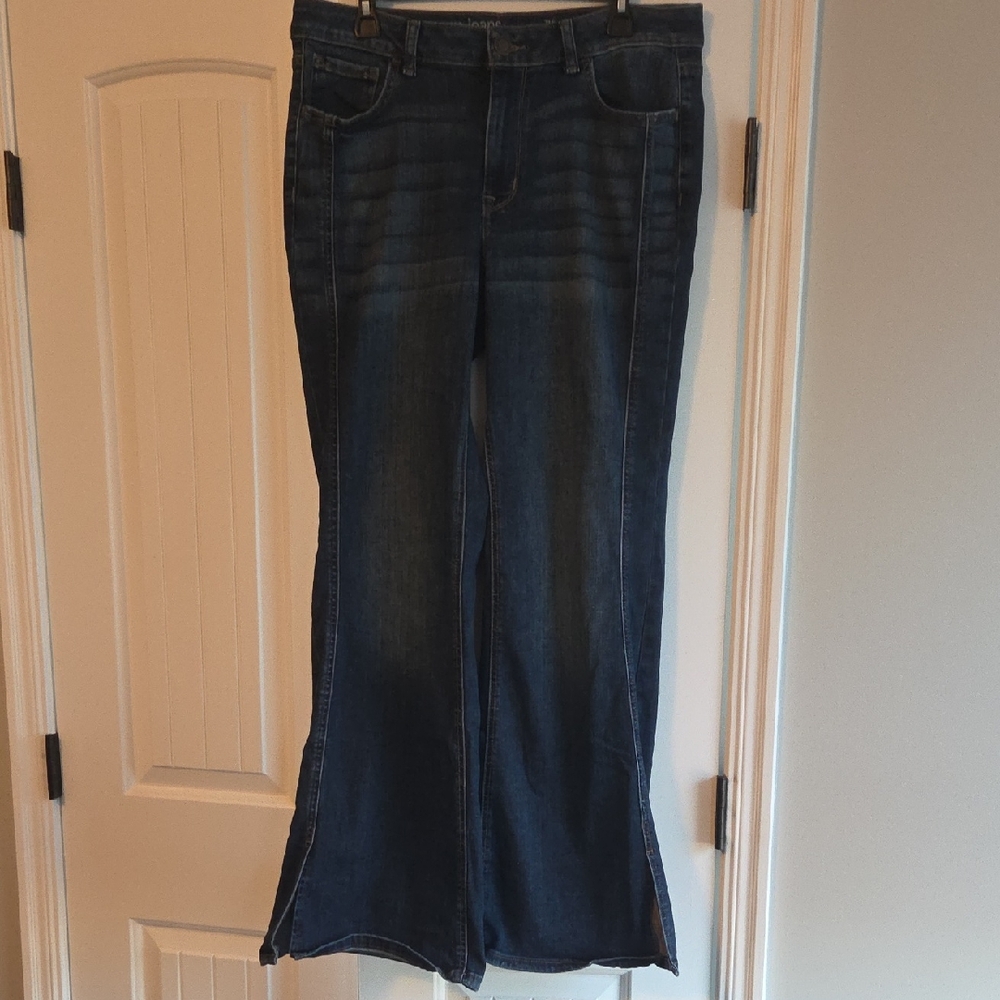 High Rise Bootcut Jeans